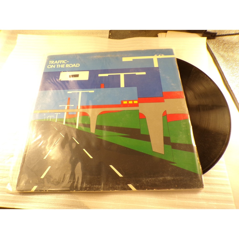 Traffic On The Road Vinyl LP 1973 Live Rock Album Island Records German Pressing